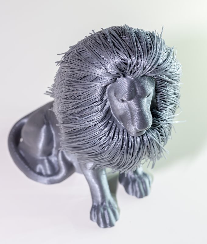 Prusa i3 - Hairy lion
