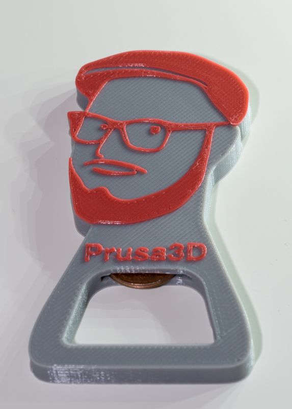 Prusa i3 - Prusa bottle opener